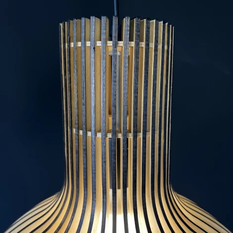 Подвесной светильник Victo черный ImperiumLoft Secto3 (140989-26) (220V, на проводе)