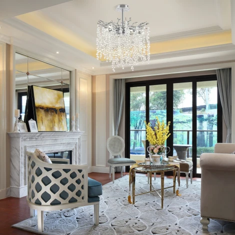 Потолочная люстра на штанге Arte Milano Milano-1 23111.460.6.G9.D CR (220V)