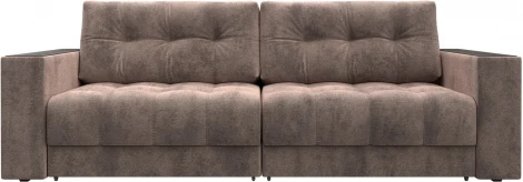 Диван прямой с декором Лига-049 НПБ Лига Диванов (Велюр) арт.128404