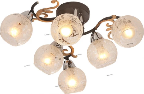 IDLamp 216 216/6PF-Blackchrome