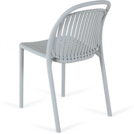 Стул уличный Scoop ОГОГО Обстановочка! (Пластик/Светло-серый) арт.926843