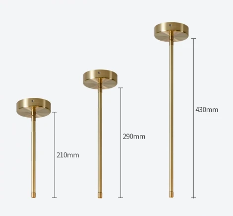 Потолочная люстра на штанге Cherry Bomb 16 Balls Gold ImperiumLoft 40.2724-0 (148018-22) (220V, шар)