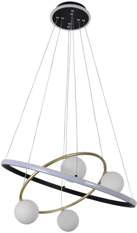 Подвесной светильник F-Promo Orbium 4184-6P (LED, 220V, пульт управления, на тросе, шарики)