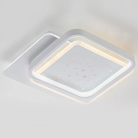 Потолочная люстра с пультом светодиодная звездное небо Escada Erna 10253/3LED (регулировка яркости, 220V, звездное небо)