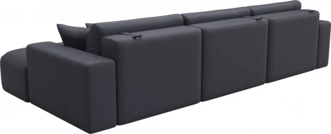 Диван угловой Лига-036 НПБ Классик Лонг правый угол Лига Диванов (Экокожа) арт.127793