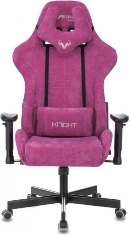 Кресло игровое Бюрократ VIKING KNIGHT LT15 FABRIC малиновый Stool Group арт.УТ000003343