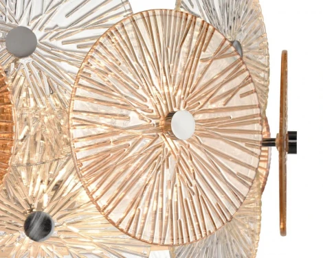 Подвесная люстра Vele Luce Sirena VL3203P08 (220V, на цепи, круглые)