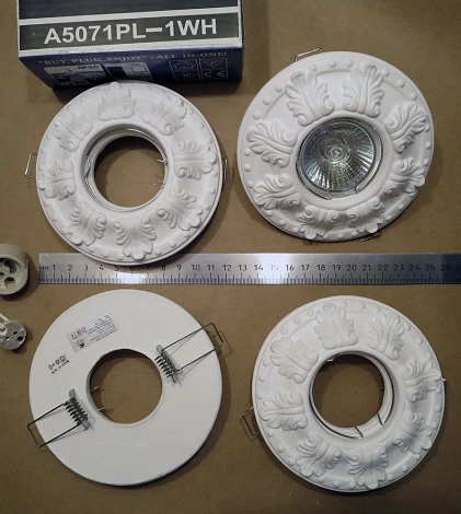 Встраиваемый точечный светильник Arte Lamp Cratere A5071PL-1WH