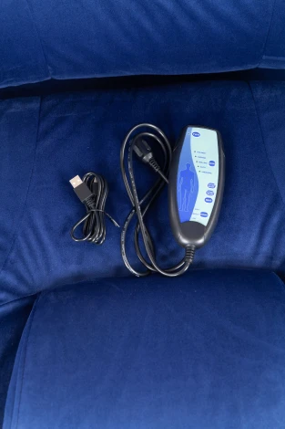 Кресло Chairman Home 668 Россия ткань Т-82 синий MSG LT 7200084