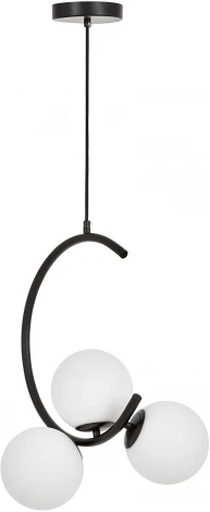 Подвесной светильник Lumina Deco Bonio LDP 7031-3 BK (220V, на проводе, шарики)
