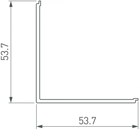 Экран KANT-H55 SQUARE OPAL (Arlight, Пластик) 056924