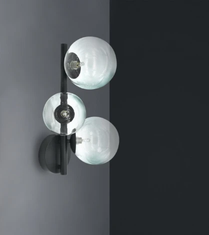 Бра Seven Fires Sendi SF4043/3W-BK-CL