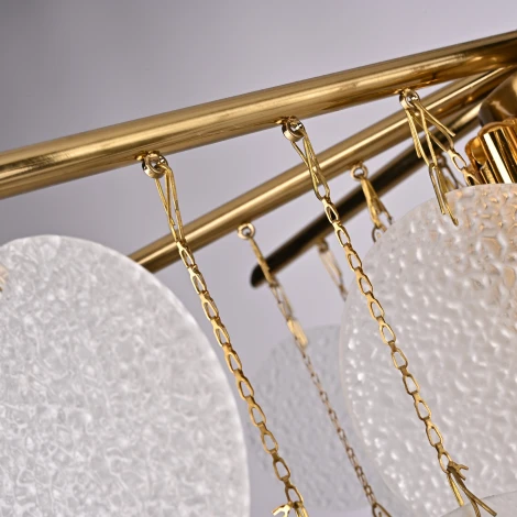 Потолочная люстра на штанге Nimbus Glass D43 By ImperiumLoft 313265-22 (220V)