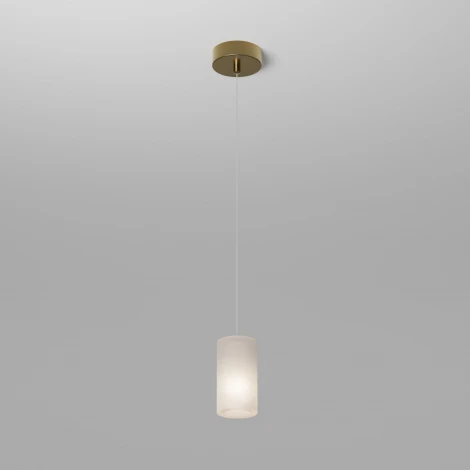 Подвесной светильник Eurosvet Marba 304052 алебастр/латунь