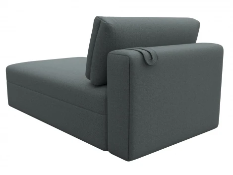 Модуль канапе Лига-060 НПБ (ЛДСП,Брус,Фанера,Рогожка/Серый) Лига Диванов 129730