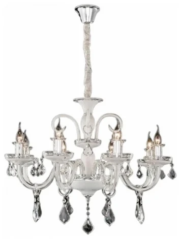 Подвесная люстра Citilux Марена CL352180 (220V, на цепи, подсвечник, свеча)