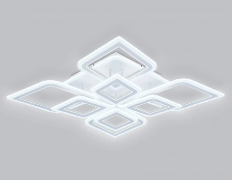 Потолочный светодиодный светильник с пультом Ambrella Acrylica Original FA8911 (регулировка яркости, 220V, умный дом - Smart Life)