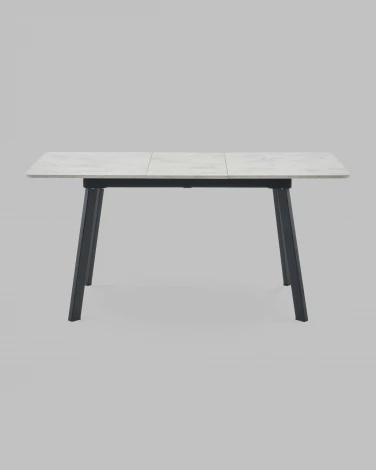 Стол Stool Group Batu new 120-160/80/76 Стол Stool Groupешница ЛМДФ ароза светлая подСтол Stool Groupье металл черный УТ000041938