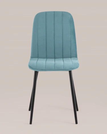 Стул Stool Group Easy велюр пыльно-голубой УТ000034882