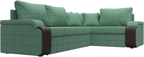 Диван угловой Николь правый угол Лига Диванов (Рогожка) арт.126002