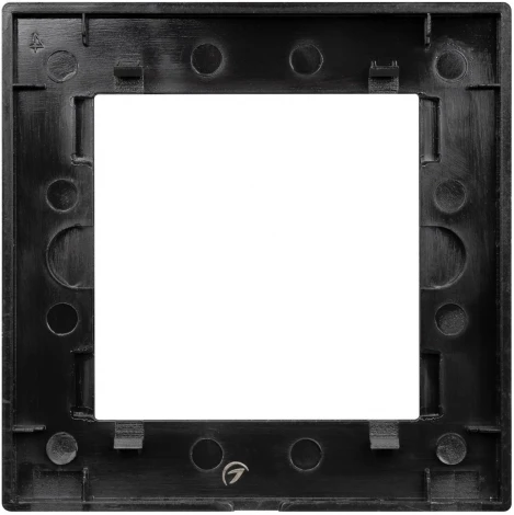 Рамка стеклянная FRM-GLARE-GS-1-BK (Arlight) 043787