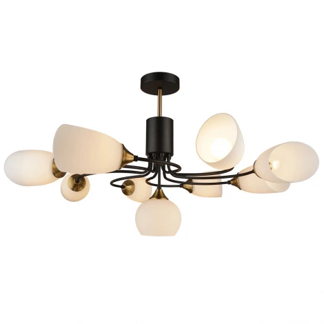 Потолочная люстра Imex MD.3862-9-S BK+CP