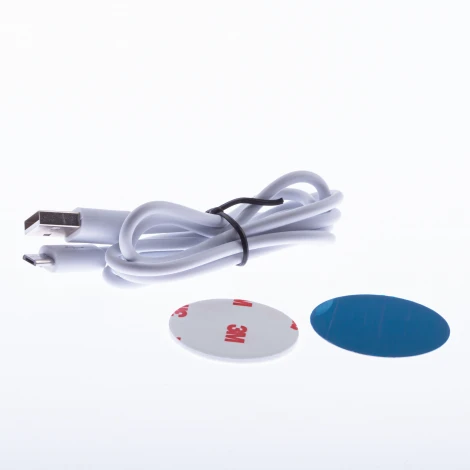 Ночник светодиодный с выключателем регулировкой цветовой температуры и яркости зарядка от USB ЭРА NLED-466-1W-W