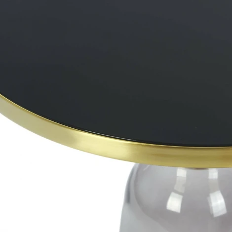 Кофейный столик Vaso Glass диаметр 50 COSMO арт.LC-072-2-3