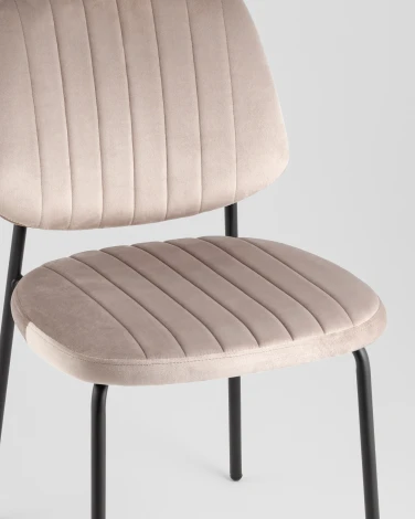 Стул обеденный Patrys капучино велюр Stool Group УТ000042057