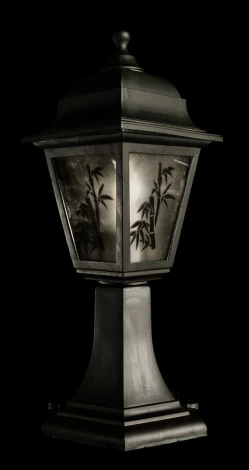 Наземный фонарь Arte Lamp Zagreb A1113FN-1BK