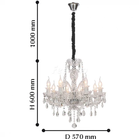 Подвесная люстра Favourite Lawanda 2022-8P
