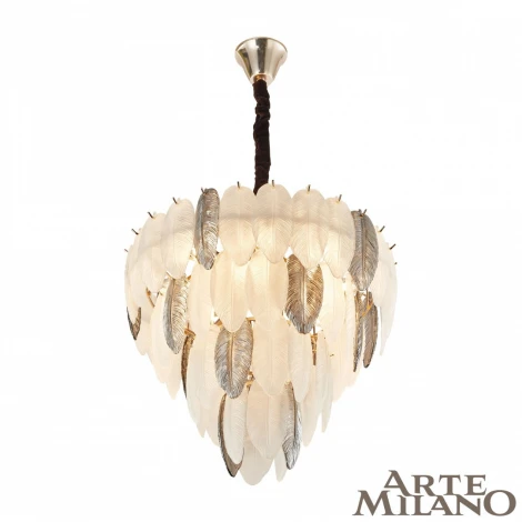 Подвесная люстра Arte Milano 0608B.D550.H490.E14.12 G (220V, на цепи)