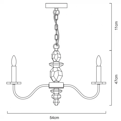 Подвесная люстра Arte Lamp Litizia A6062LM-5WH