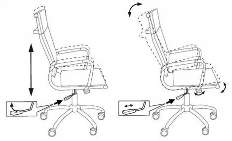 Кресло руководителя Бюрократ Ch-993 светло-коричневый эко.кожа крестовина металл хром