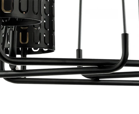 Подвесная люстра Lumien Hall Тейл 4002/6P-BK-GR