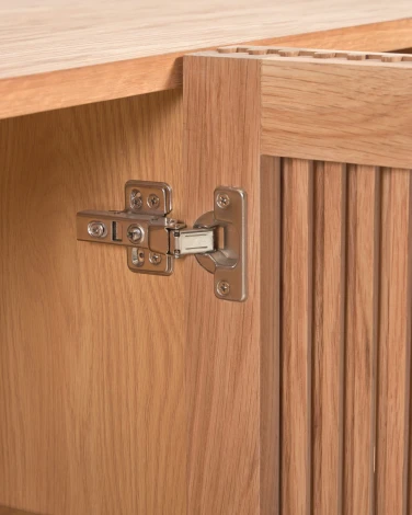 Буфет La Forma (ex Julia Grup) Beyla (Дерево,Меламин,Дуб,Шпон дуба)