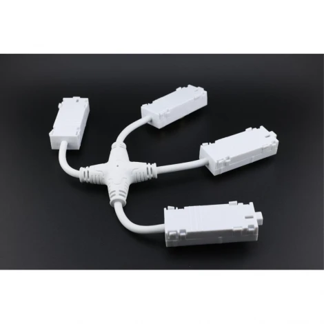 Трековый коннектор питания Х-образный Aployt Magnetic track 220 APL.0280.10.05