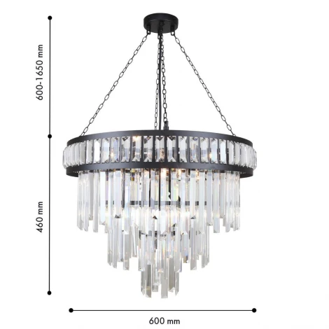 Подвесная люстра Favourite Preston 4731-12P