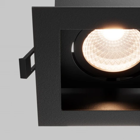 Встраиваемый светильник светодиодный Maytoni Technical Metal Modern DL008-12W2.7-3-4K-B