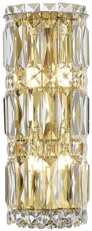 Бра хрустальное Newport 8450 8455/A gold (220V)