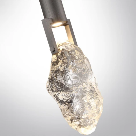 Бра Odeon Light Lia 6695/5WL MIDCENT брашир. черный/металл/стекло IP20 LED 5W 3000K (220V)