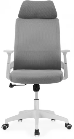Компьютерное кресло Woodville Flok gray / white 15607