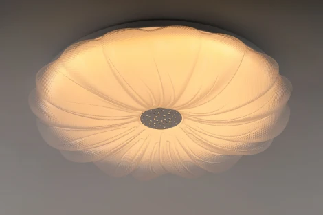 Потолочный светильник светодиодный с регулировкой цветовой температуры ЭРА SPB-6 Muze 84W-3K-6,5K WH+CH