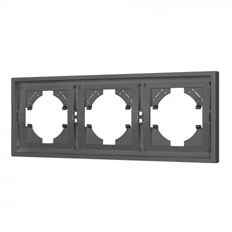 Рамка пластиковая FRM-TENDO-SFPL-3-GR (Arlight, Матовый песочный) 054652