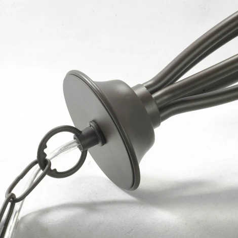 Подвесная люстра Lussole Lgo Congress GRLSP-9913 (220V, на цепи, свеча, IP21)