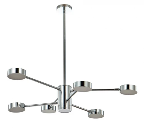 Потолочная люстра Crystal Lux GORACIO SP6 D800 CHROME