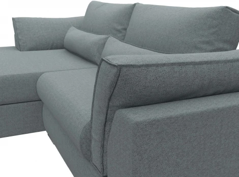 Диван угловой Пекин угол левый Лига Диванов (Рогожка) арт.122947L