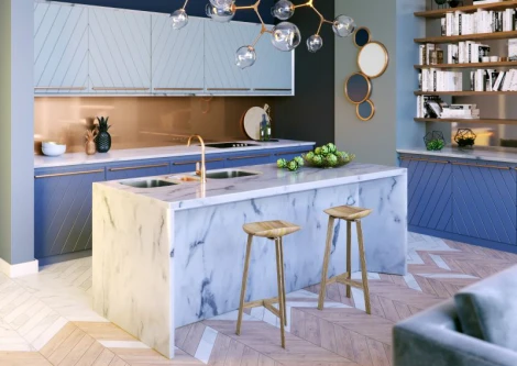 Смеситель Alveus Slim Monarch 1134834 для кухонной мойки, copper