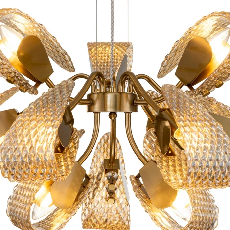 Подвесной светильник Fless V000344 (11033/12P Amber)