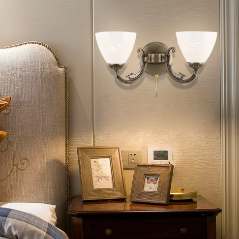 Бра с выключателем Arte Milano AM343659 343659/2W AB (220V)